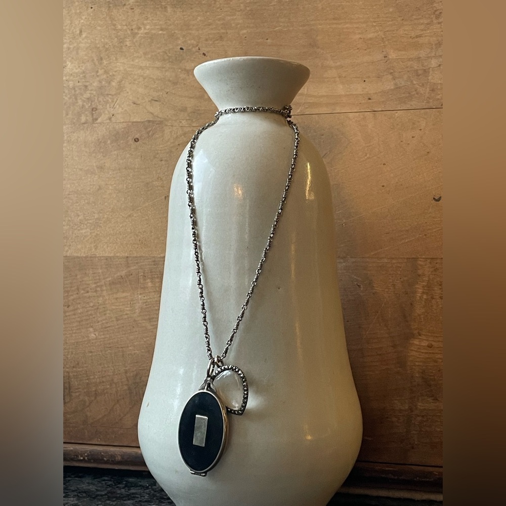 Reinstein Ross Isabella Chain Necklace 18k Alpine White Gold 18"